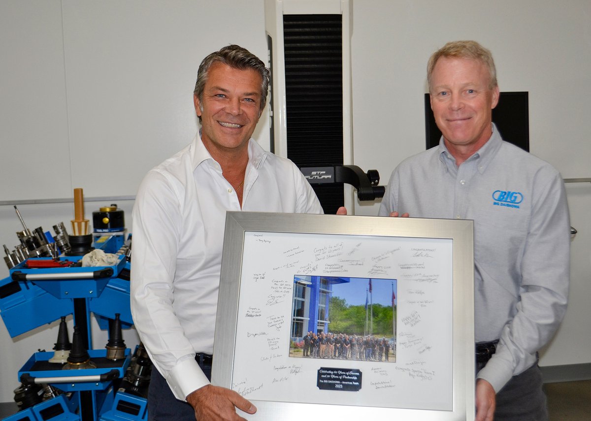 BIGDAISHOWAInc's tweet photo. We're thrilled to honor this impressive milestone as SPERONI celebrates 60 years of excellence! Here's to innovation, quality, and a remarkable partnership. Cheers to many more years of success!
#Speroni #BIGDAISHOWA #Innovation #Partnership #Success https://t.co/ybFFQyg0mU