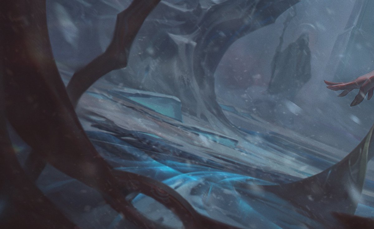 Frostblade Irelia Golden Chroma Chinese SplashArt Promo Art - League of Legends by Pandart Studio

artstation.com/artwork/AlPqAz