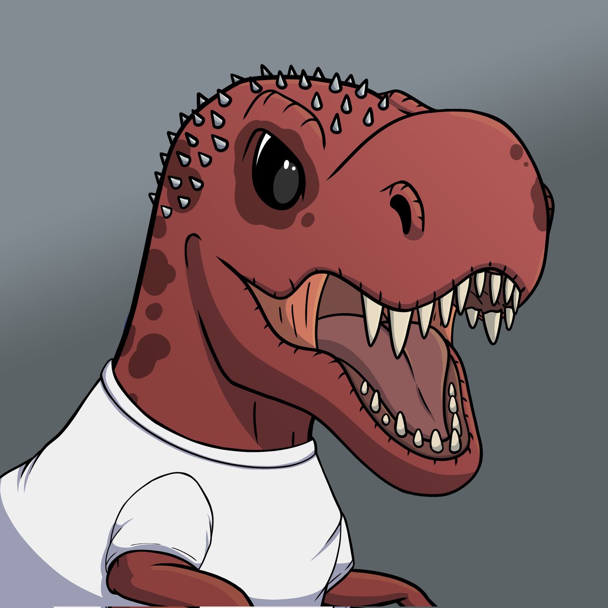 Day 4 - Studs, Red Spots, Demon Eye, Plain White T!

Love the eyes on this one!

#Crypto #POLYGON #PolygonNFTs #polygonnft #NFTCommunity #NFTs #nft #dinosaurs #trex #red #demon #goth