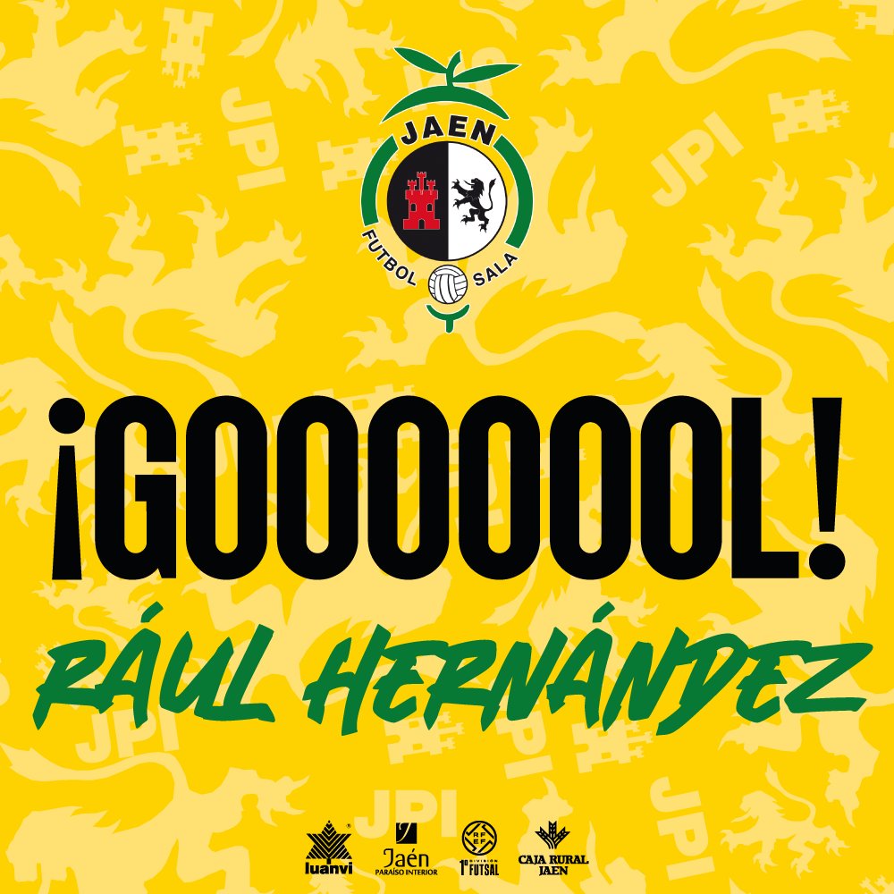 ⏱️ 40' | 0 - 7 | <a href="/VillacarrilloFS/">Villacarrillo FS</a> - <a href="/JaenFS/">Jaén Paraíso Interior FS</a>

⚽️ ¡GOOL! ¡<a href="/RaulHdezz__/">Raul Hernandez</a>!

🎙️ Mandó a la red el rechace del meta

📺 youtube.com/live/Ztll6-1Sg…

#SomosJaén💛