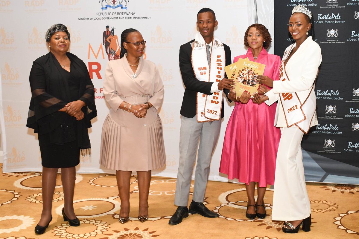 njmasisi's tweet photo. Today I officially launched the RADP (Rural Area Development Program) Pageant Profile Book – 1st edition. 

#MinistryofLocalGovernmentAndRuralDevelopment
#RADP 
#BathoPele #PeopleFirst #Closer #Faster #Better https://t.co/sQF7sSdgh7