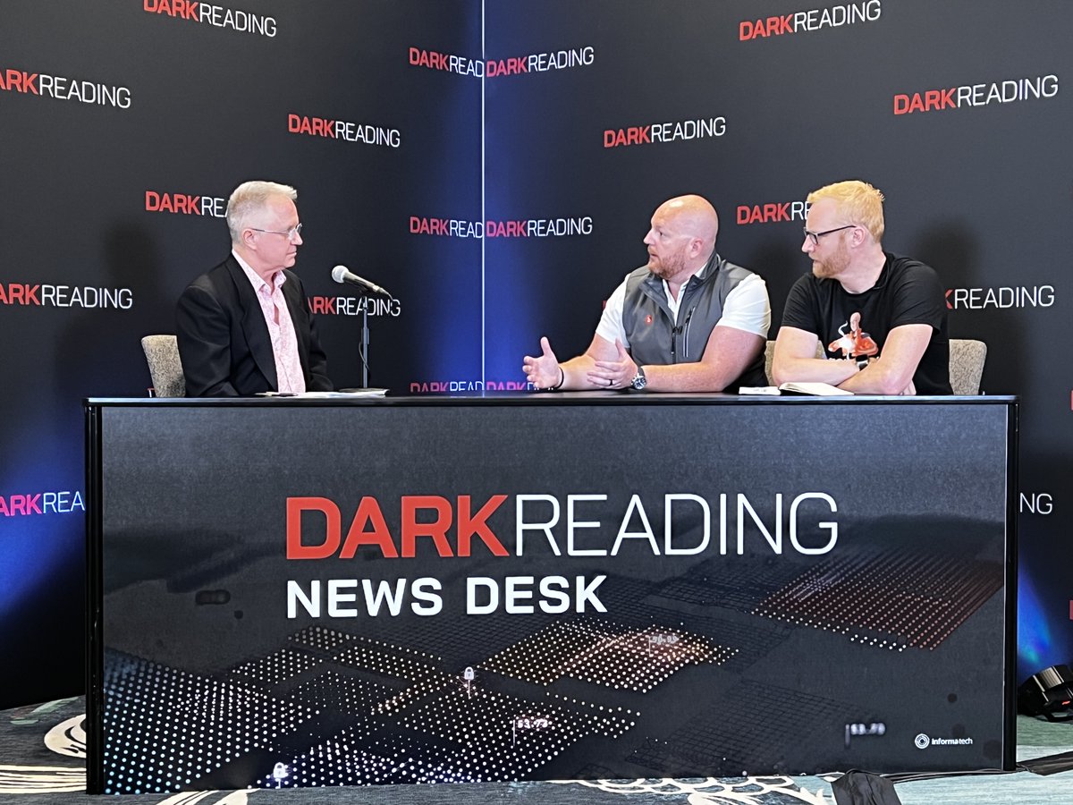 acurrydish's tweet photo. TUNE IN to the final round of @DarkReading NewsDesk!
https://t.co/e4EXt2kFJv
•Sebastian Garcia &amp; Verónica Valeros Saracho, @CVUTPraha 
•Noam Moshe and Kelly Ferguson @Claroty 
•Kate LaRue Esprit and Cat Self @MITREcorp 
•Karim Toubba @LastPass 
•Nick Lantuh @InterpresSec https://t.co/Pac0LWuFc5