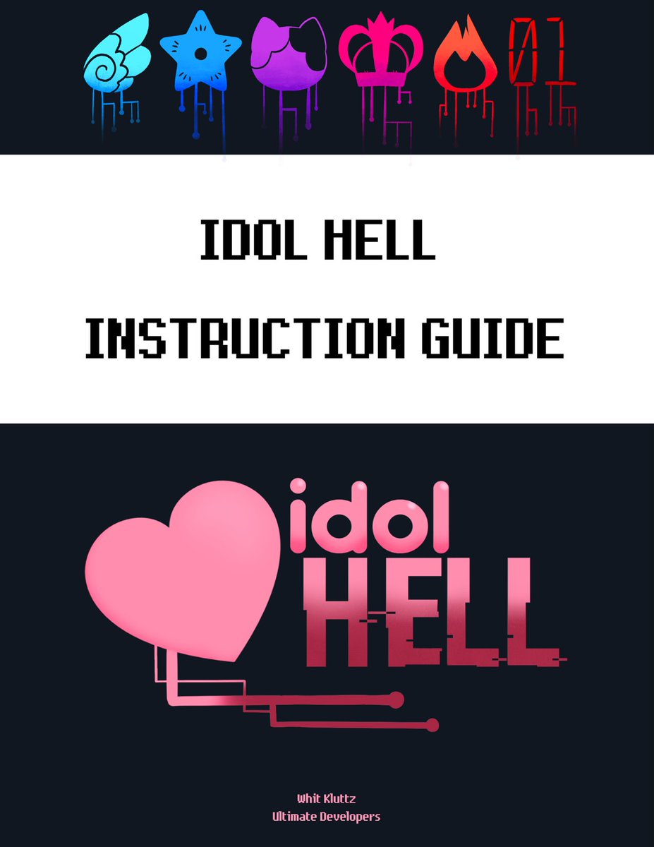 IdolHellGame's tweet photo. Want more info on how to play #IdolHell? Download this basic instruction guide on our Itch at https://t.co/5SzTWBviZb now! 🎀🎀

#gamedev #indiedev #shmup #anime https://t.co/ejNSaudM4a
