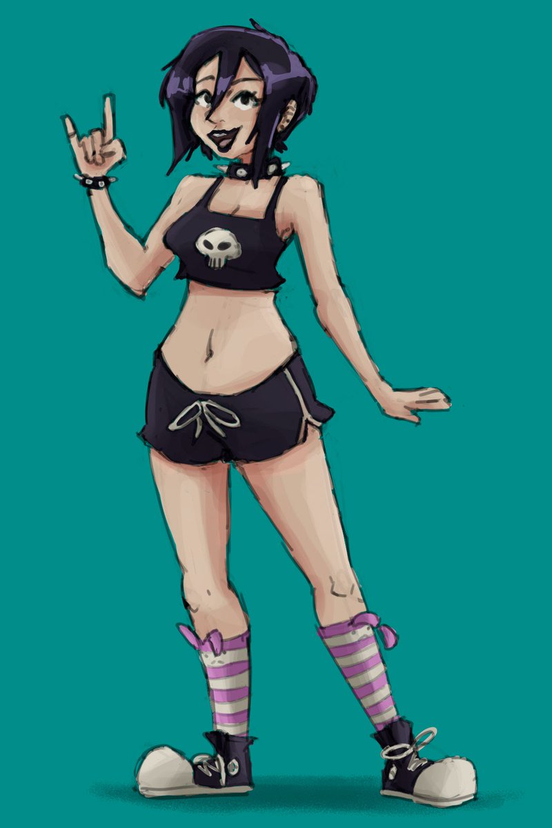 lealofsd's tweet photo. Valbun Redesign! 💀
#RedesignOc #FanartOc 
@Valbun_ https://t.co/u8lgBVaYIX