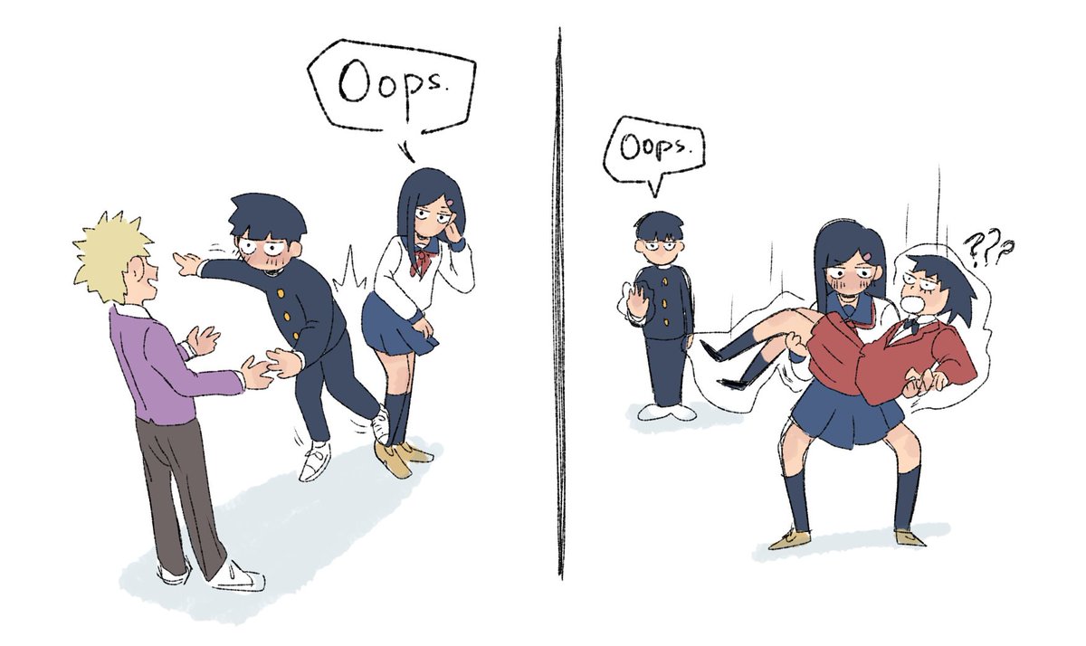 a72161904's tweet photo. I was hoping their dynamic to be like this post-canon https://t.co/1KJf45YzT0