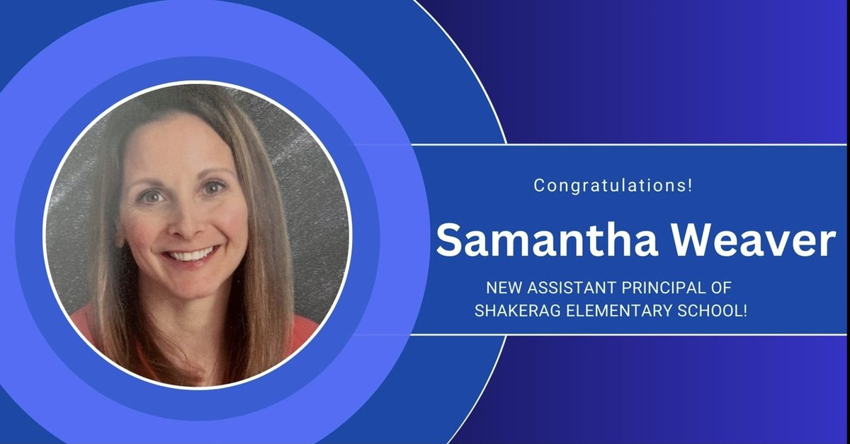Brian P Downey (@fultonzone6) on Twitter photo Please join me in welcoming and congratulating Samantha Weaver for her promotion to Assistant Principal at Shakerag Elementary! <a href="/clemerond1/">Christine Lemerond</a> <a href="/ShakeragShark/">Shakerag Elementary School</a> <a href="/FultonCoSchools/">FultonCountySchools</a> Please join me in welcoming and congratulating Samantha Weaver for her promotion to Assistant Principal at Shakerag Elementary! <a href="/clemerond1/">Christine Lemerond</a> <a href="/ShakeragShark/">Shakerag Elementary School</a> <a href="/FultonCoSchools/">FultonCountySchools</a>
