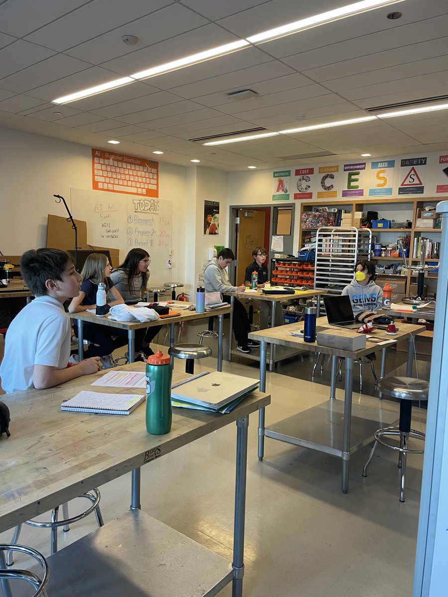 #ThrowbackThursday to one of our Middle School Design classes. Did you know design isn't just about aesthetics or how things look? It's about creating something impactful to bring people together and inspire them.

#LakeshoreEast
#GEMSChicago
#ChicagoPrivateSchools
#IBEducation