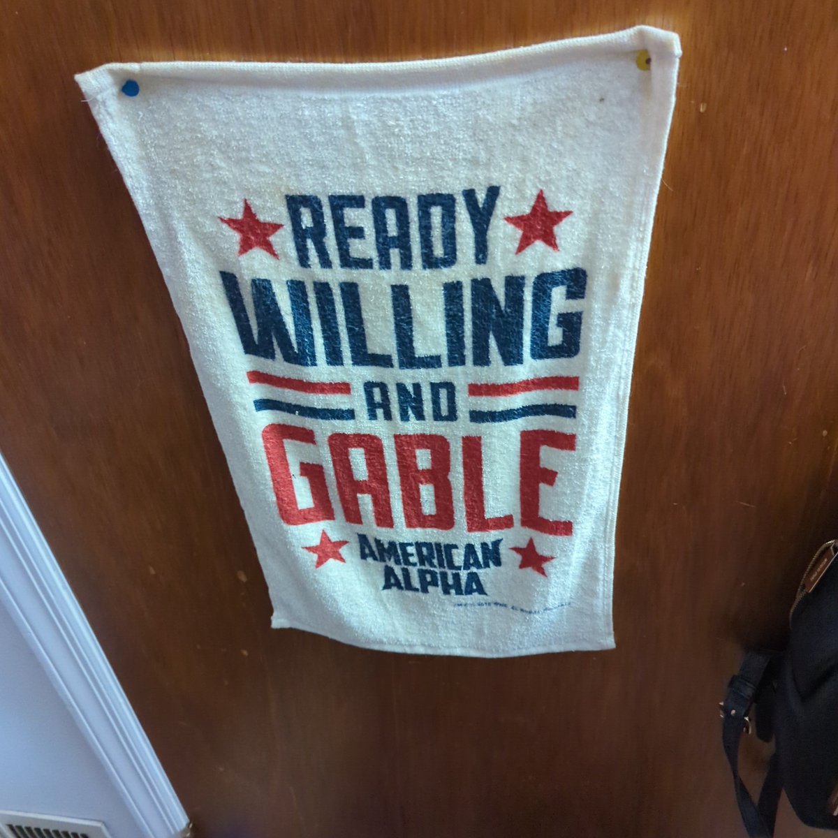 My birthday is today and I got a great surprise always been a fan of <a href="/WWEGable/">Chad Gable</a> <a href="/WWEShop/">WWEShop.com</a> great gift. #Shoooooooosh!