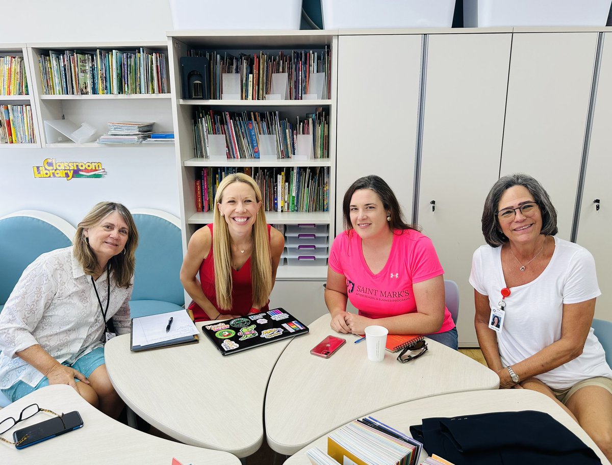 iTechforSchools's tweet photo. St. Mark's teachers ROCKED their day! Lower School grade levels collaborated to tune their Learning Showcase projects ahead of the 2023-24 SY! It was an amazing day of enthusiasm, synergy, and vision casting!

#EdTech #LearningShowcases https://t.co/bmYa8went2