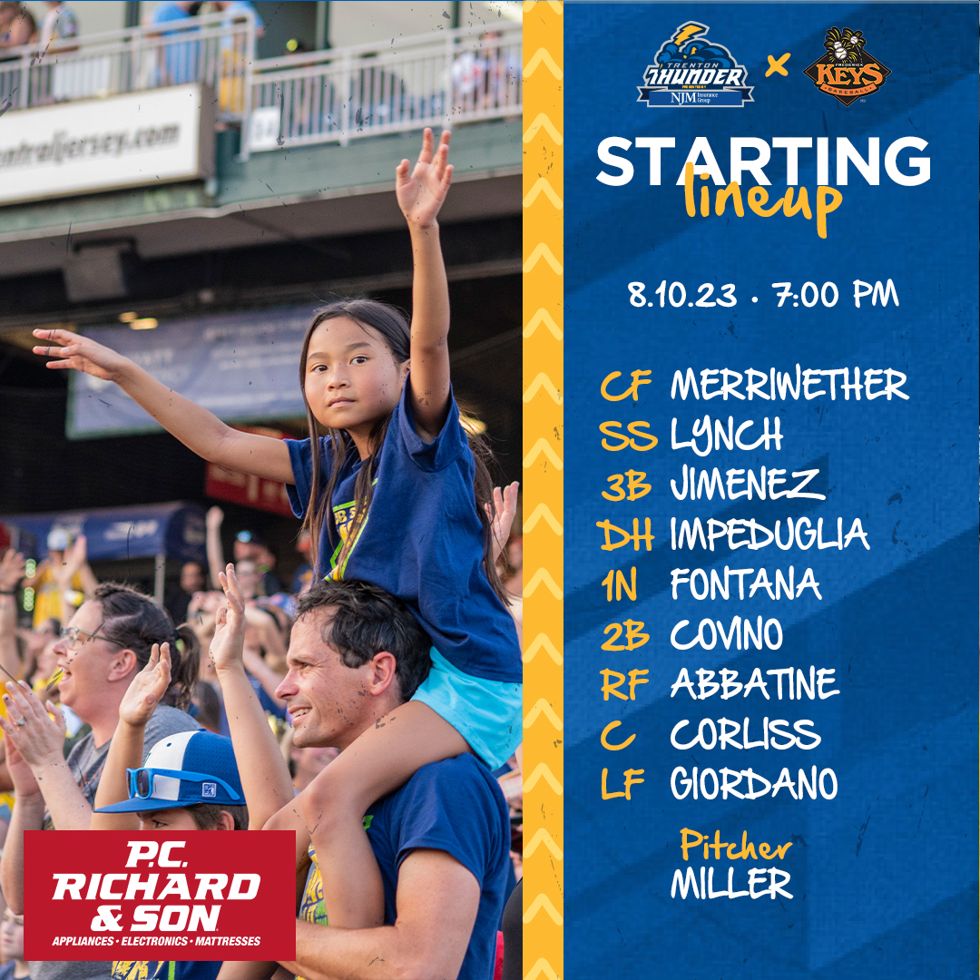 TrentonThunder's tweet photo. Your Thunder are back at it again tonight!

@PCRichardandSon x #FeelTheThunder⚡️ https://t.co/278dIH2fsP