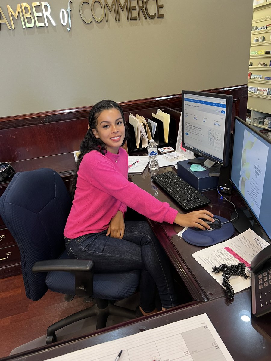 Melissa Roberts (@mkrobs) on Twitter photo Proud of this sweet girl interning at <a href="/Henry_Chamber/">Henry County Chamber</a> this year <a href="/HHS_HCS/">Hampton High School</a> <a href="/CTAE_HCS/">CTAE_HCS</a> <a href="/GeorgiaWBL1/">GAWBL</a> Proud of this sweet girl interning at <a href="/Henry_Chamber/">Henry County Chamber</a> this year <a href="/HHS_HCS/">Hampton High School</a> <a href="/CTAE_HCS/">CTAE_HCS</a> <a href="/GeorgiaWBL1/">GAWBL</a>
