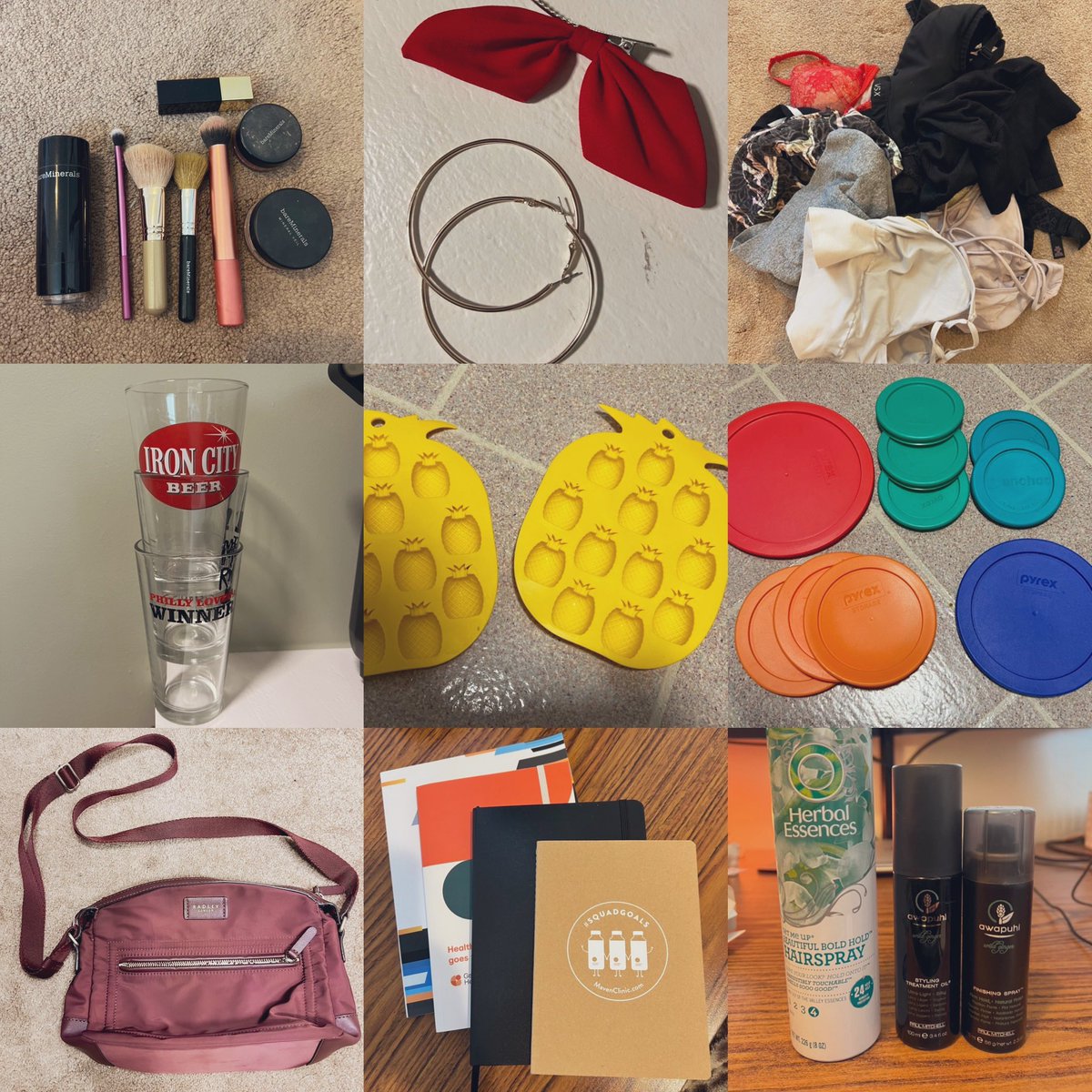sleeeepyb's tweet photo. Day 10 of the 30 day minimalism challenge! Just a few of of items that I’ve decluttered so far 🤩 #Minsgame @TheMinimalists #30daydeclutter https://t.co/tNUpN48Xuo