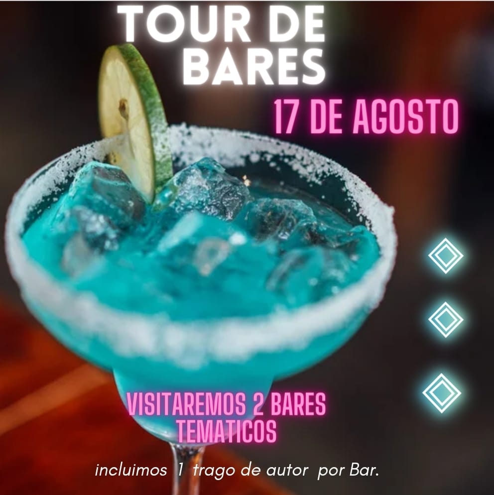 Info y reservas  11 3243-6259
#tourdebares #palermo #amigos
#solosysolas #parejas #LGTBQ 
#tragosdeautor #barestematicos
#noche #diversión #buenaonda