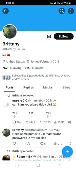 @worlock1023 Hey there. This is a catfish account. If you could stop supporting and following them, that<a class="tags" target="_blank" title="On Twitter" href="/?out=eyJ0eXAiOiJKV1QiLCJhbGciOiJIUzUxMiJ9.eyJpYXQiOjE3MjIyMDE5NTEsImlzcyI6InR3cG9ybnN0YXJzLmNvbSIsIm5iZiI6MTcyMjIwMTk1MSwiZXhwIjoxNzUzNzM3OTUxLCJyZWRpcmVjdF91cmwiOiJodHRwczovL3R3aXR0ZXIuY29tL3dvcmxvY2sxMDIzIn0.d5xoxYemqdaUyXs7z_xSVKJ0YhQlbn-__K386mvzcwvcWYSuPvooGk9nQyXaqmz2MjBaQasQ1FGiLgyj-hUa6w">@worlock1023</a>