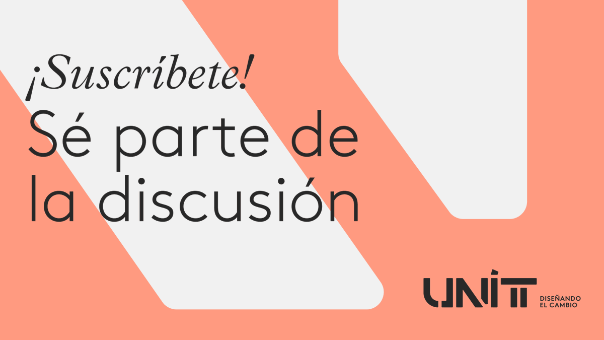 👀 A través de nuestro newsletter mensual buscamos generar una conversación 🗨️en torno a la cultura del #diseño, la #innovación y los #negocios. Revisa e inspírate con nuestras últimas historias. 

¡Suscríbete en unit.la/ideas y sé parte de la conversación!
