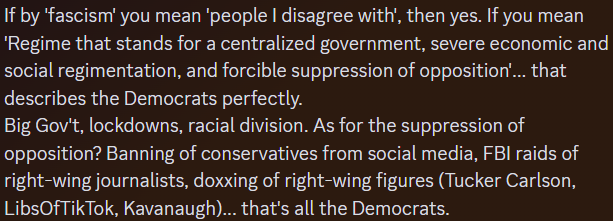 Soarin_FTW's tweet photo. @nephewunclesam @JoJoFromJerz You realize it's the Democrats imprisoning their political dissenters and actively advocating for the genocide of minorities... right?

The right wants corruption rooted out and for people we don't explicitly approve to stay out of our country. https://t.co/Mlwge9GD1C