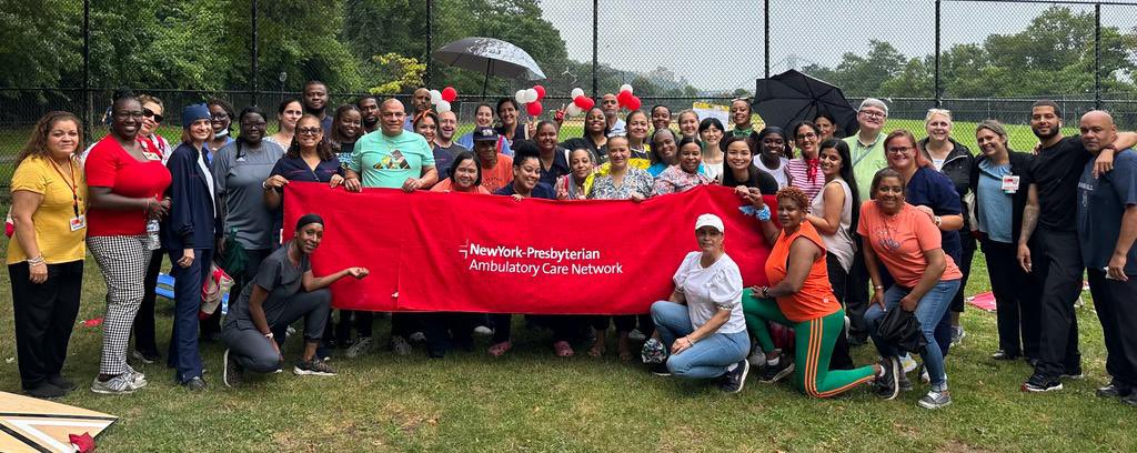 Annery_NYP's tweet photo. Today the Broadway practice squad demonstrated what “TEAMWORK” is all about. The weather was not an impediment to making this a wonderful event. My respect and admiration go to Valrose Lounds, Practice Manager, for her leadership and dedication to her team! #StaffRetreat 🌟🏆 https://t.co/zOlDMqSgTG