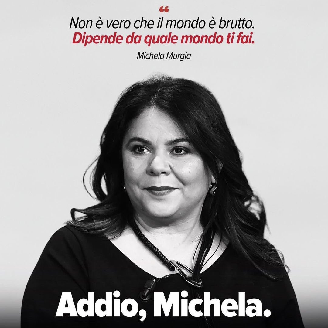 EugenioGiani's tweet photo. Ho sperato tanto che non succedesse ma Michela Murgia ci ha davvero lasciati. Grazie per la tua schiettezza e profondità, mancherai molto ai tanti che hanno sempre apprezzato il coraggio delle tue idee e l’amore per la vita, che la terra ti sia lieve. Riposa in pace Michela🙏🏻 https://t.co/enkUaadhHO