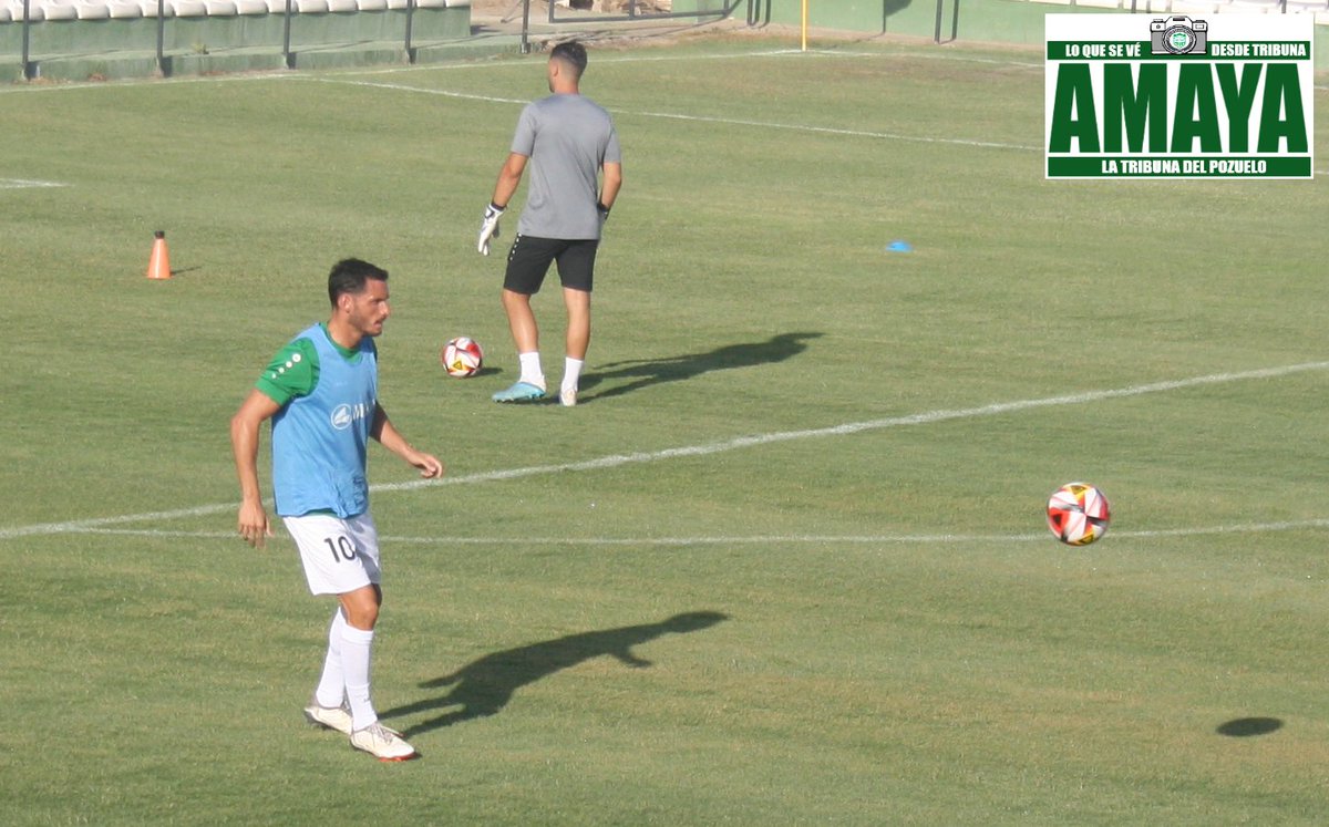 📸 Incombustible nuestro capitán <a href="/JAmaya_24/">Javier Amaya</a> en su noveno año

[ En los últimos dos partidos de pretemporada no ha faltado a su cita con el gol ⚽⚽🔥 / #Torremolinos #somosverdes 💚]