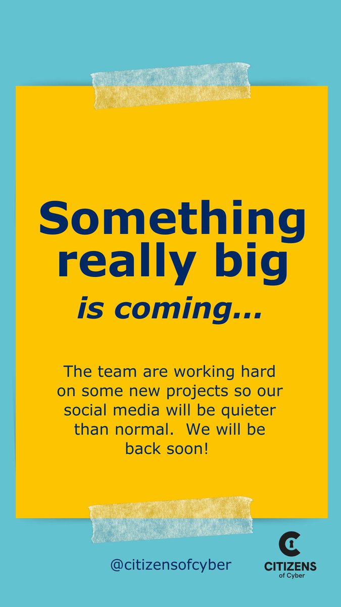 Citizens of Cyber SCIO tweet media