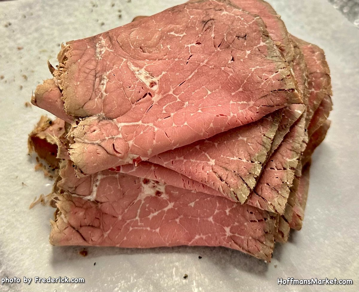 FrederickCounty's tweet photo. Hoffman's Market roast beef - https://t.co/UBsajJDeBI 

#shoplocal #thurmont #deli #roastbeef #beef #roast #meat #frederick #md https://t.co/IjVkGcC3tR