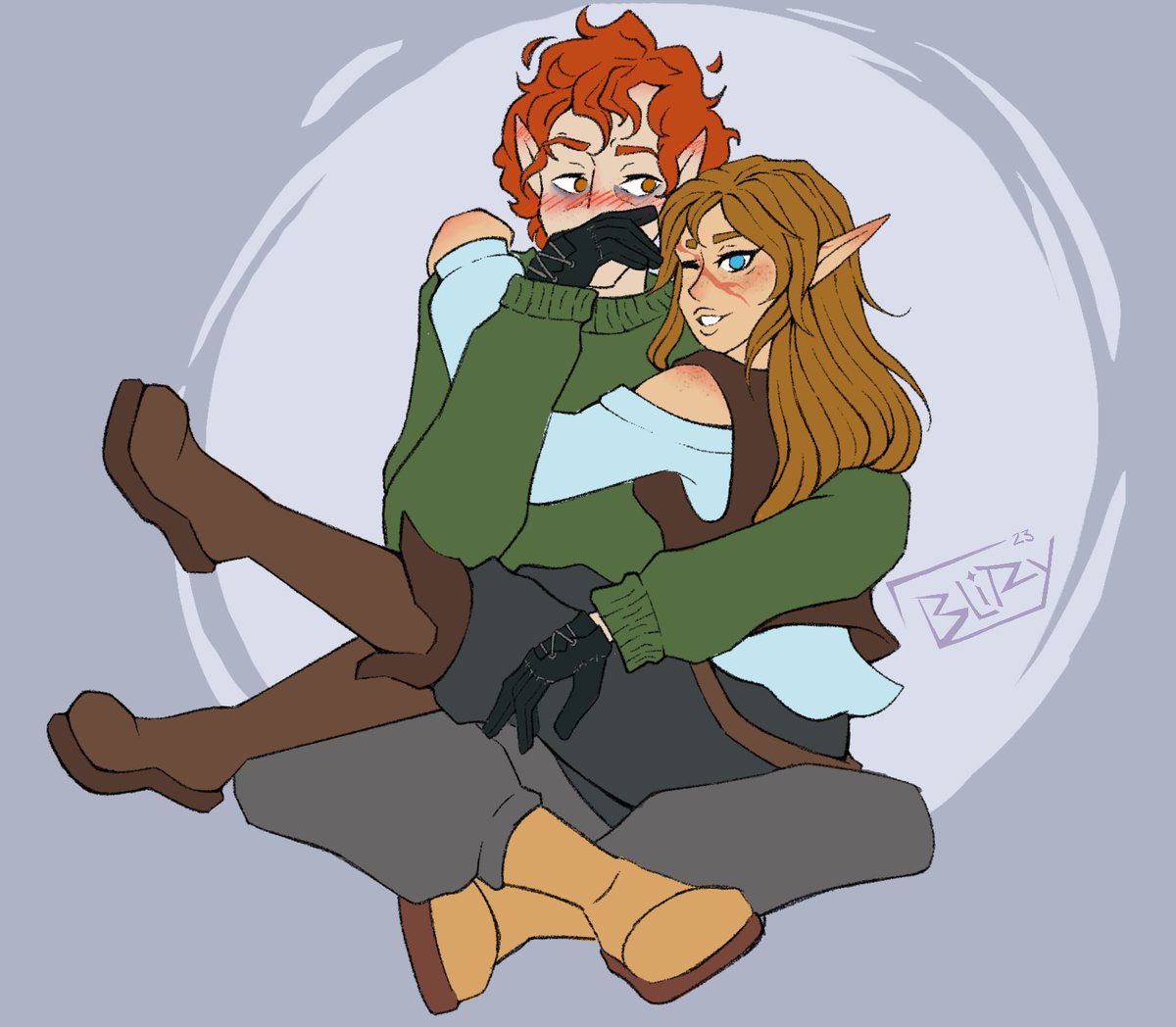 BlitzyDraws 💗comms open💗 tweet media