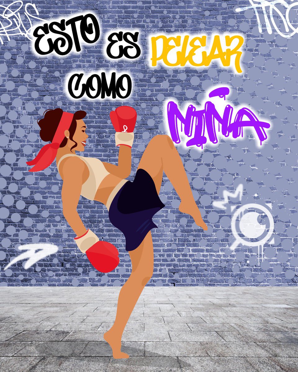 OPPMEdomex's tweet photo. Esto es pelear como niña.
#PorTiPorMíPorNosotras
#OPPMEdomex 🧡💜 https://t.co/IrmQWfn7He
