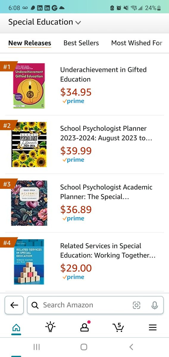 I have so much joy in sharing that our co-edited book "Underachievement in Gifted Education: Perspectives, Practice and Possibilities" is now available for pre-order! So grateful to our fellow contributing authors! Click below! Thank you for your support! a.co/d/a6oIFnz