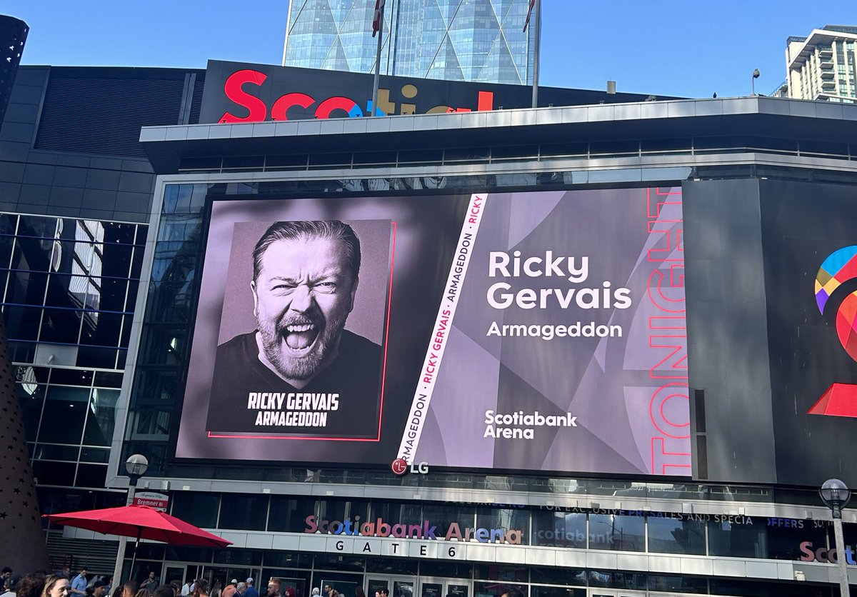 joedgar's tweet photo. @rickygervais Still the funniest man on earth https://t.co/iUowol1T9t