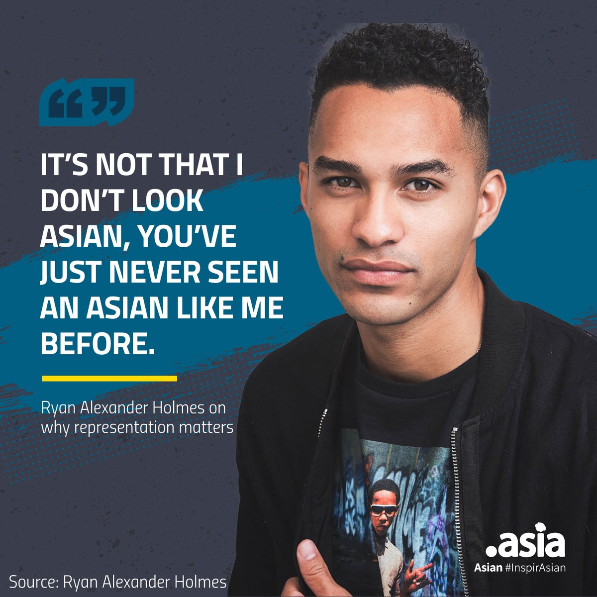Actor, Content creator Ryan Alexander Holmes speaks on how he embraces his mixed Chinese/African American heritage.

Asian #InspirAsian #RepresentAsian

Follow us for all things #Asia
