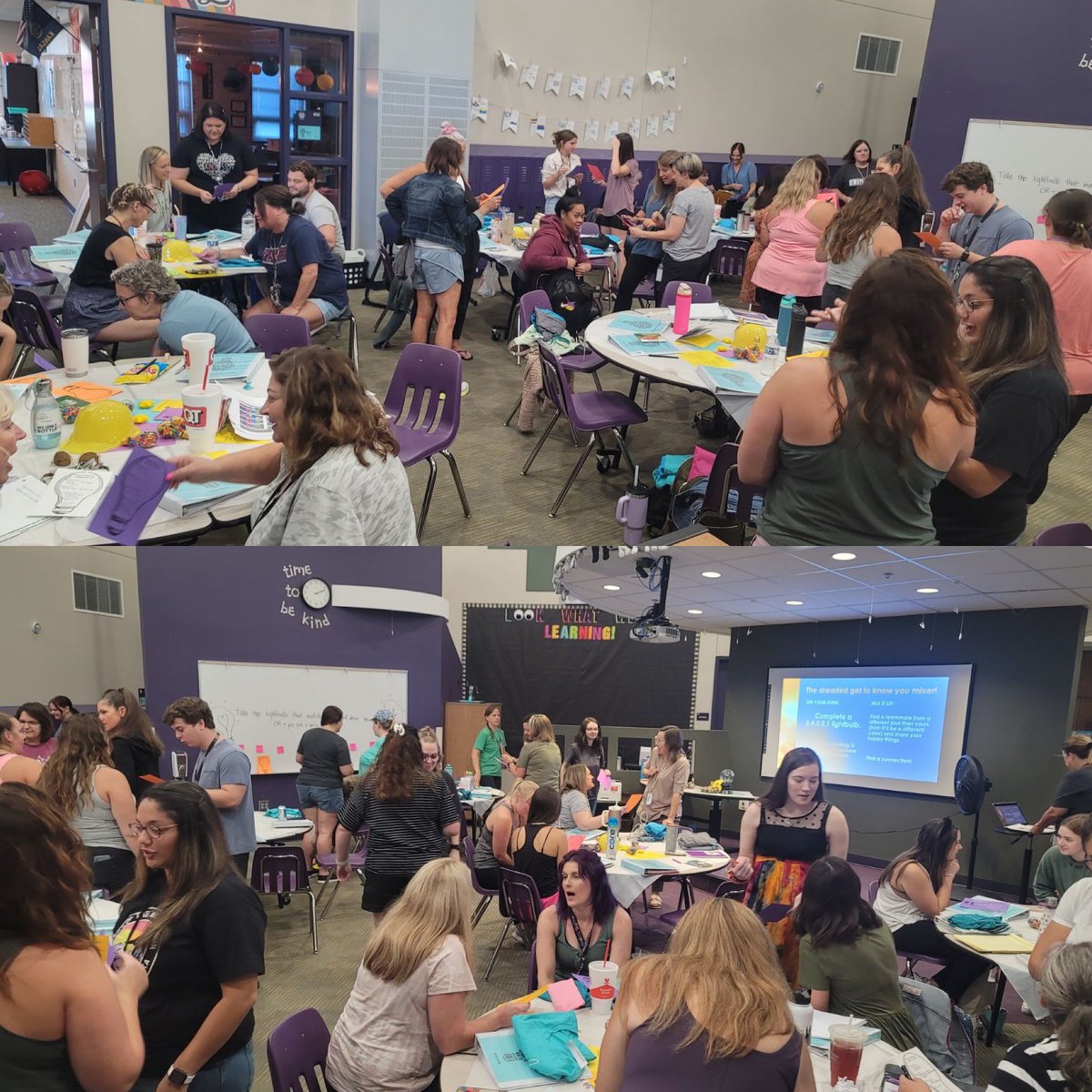 Belmont teachers have been back in the building this week learning and preparing for our bulldogs! #BEBulldogs