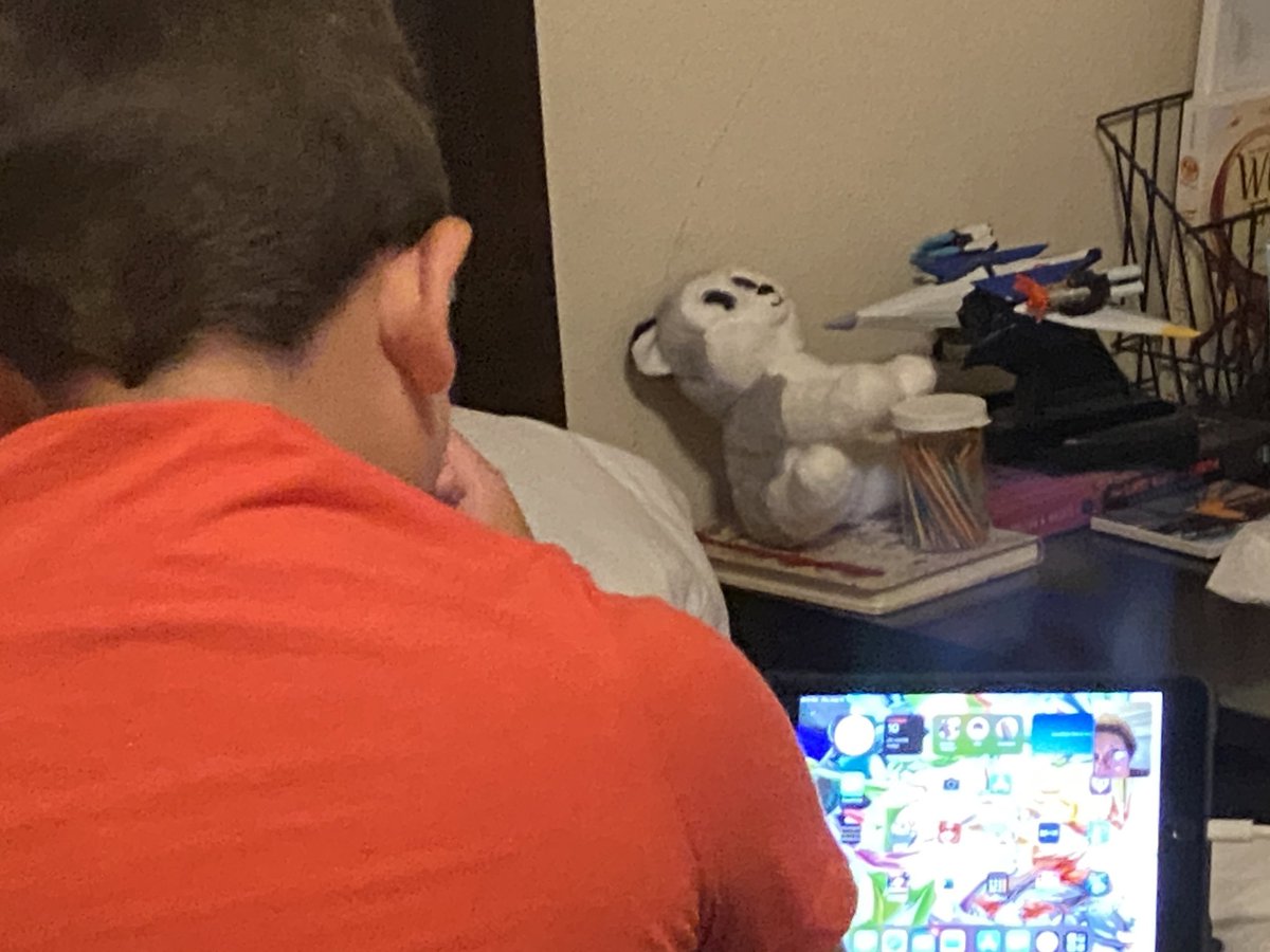 Granny FaceTime - I realized that we stopped our pandemic tradition of reading to granny on FaceTime. Grannies need love, attention and grandchildren, so we’re back to it. 15-20min. from each son. Memories and stimulation. Hi-quality screen time. Try it. #reading #granny