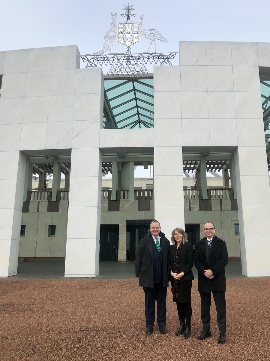 Mr Jason Walker, Deputy Chair <a href="/LCAFLS/">Family Law Section, Law Council of Australia</a>, Ms Di Simpson, Chair of <a href="/LCAFLS/">Family Law Section, Law Council of Australia</a>, and Mr Luke Murphy, President of <a href="/thelawcouncil/">Law Council</a>, at Australian Parliament House this morning before providing evidence on the Family Law Amendment Bill 2023.
lawcouncil.au/resources/subm… #familylaw #auslaw