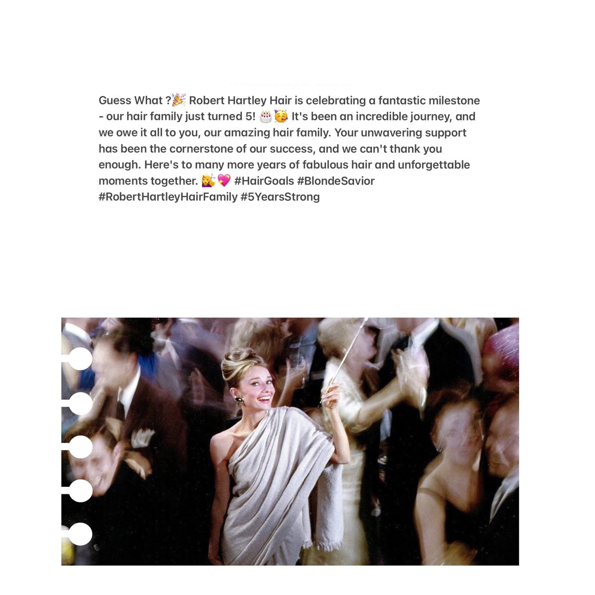 HairHartley's tweet photo. 🎉 Robert Hartley Hair is celebrating a fantastic milestone - our hair family is 5! 🎂🥳 It's been an incredible journey, and we owe it all to you, our amazing hair family.. 💇‍♀️💖 #HairGoals #BlondeSavior #RobertHartleyHairFamily #5YearsStrong https://t.co/tylv57cTHq