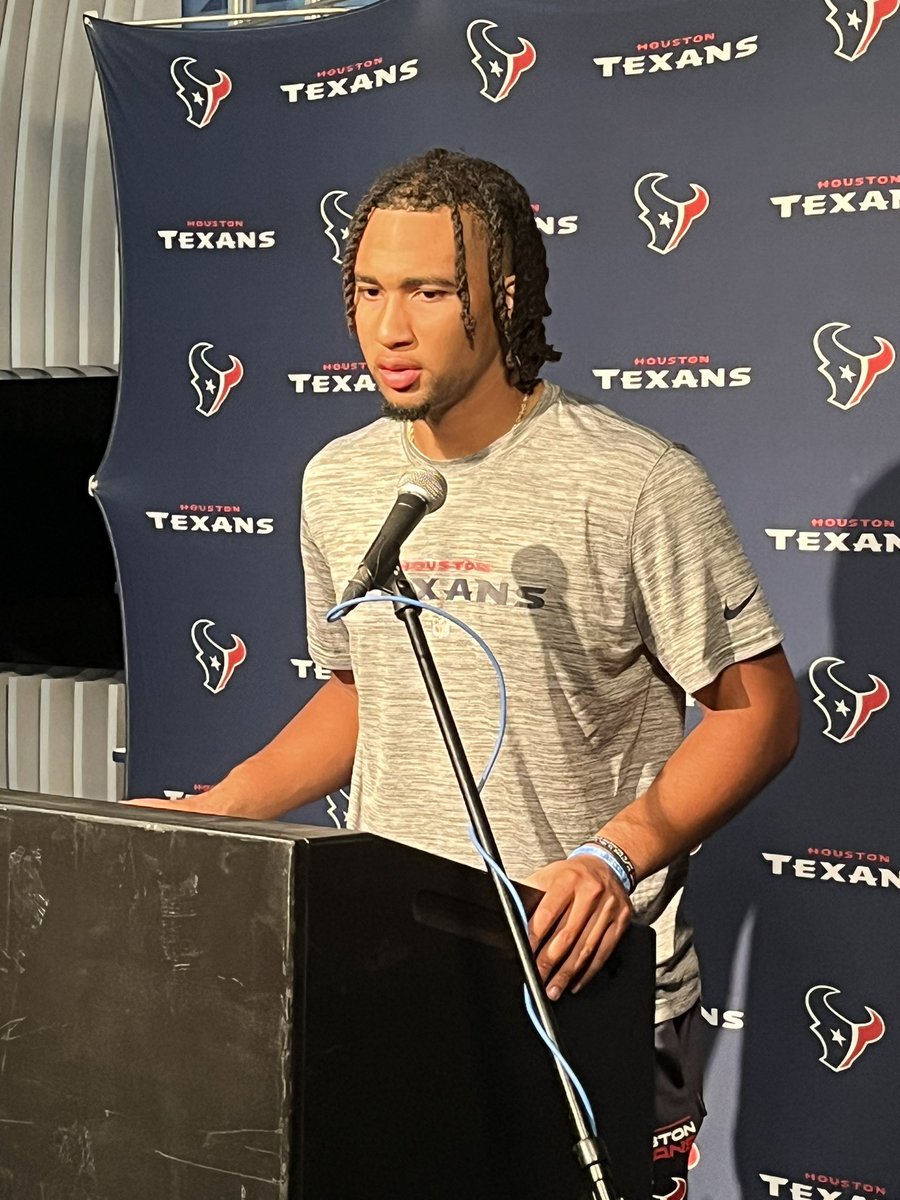 CJ Stroud handles his 1st preseason start with calm and class. He knows there’s work to be done but confidence fully in tact. Notes that everyone has seen the plays he makes in practice. Can’t wait to get out there again. #Texans