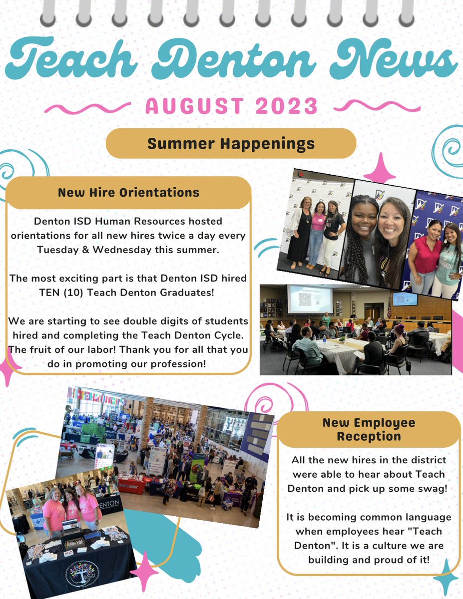 Our first newsletter of the year! 🙌🏽 <a href="/dentonisd/">Denton ISD</a> canva.com/design/DAFqhIU…