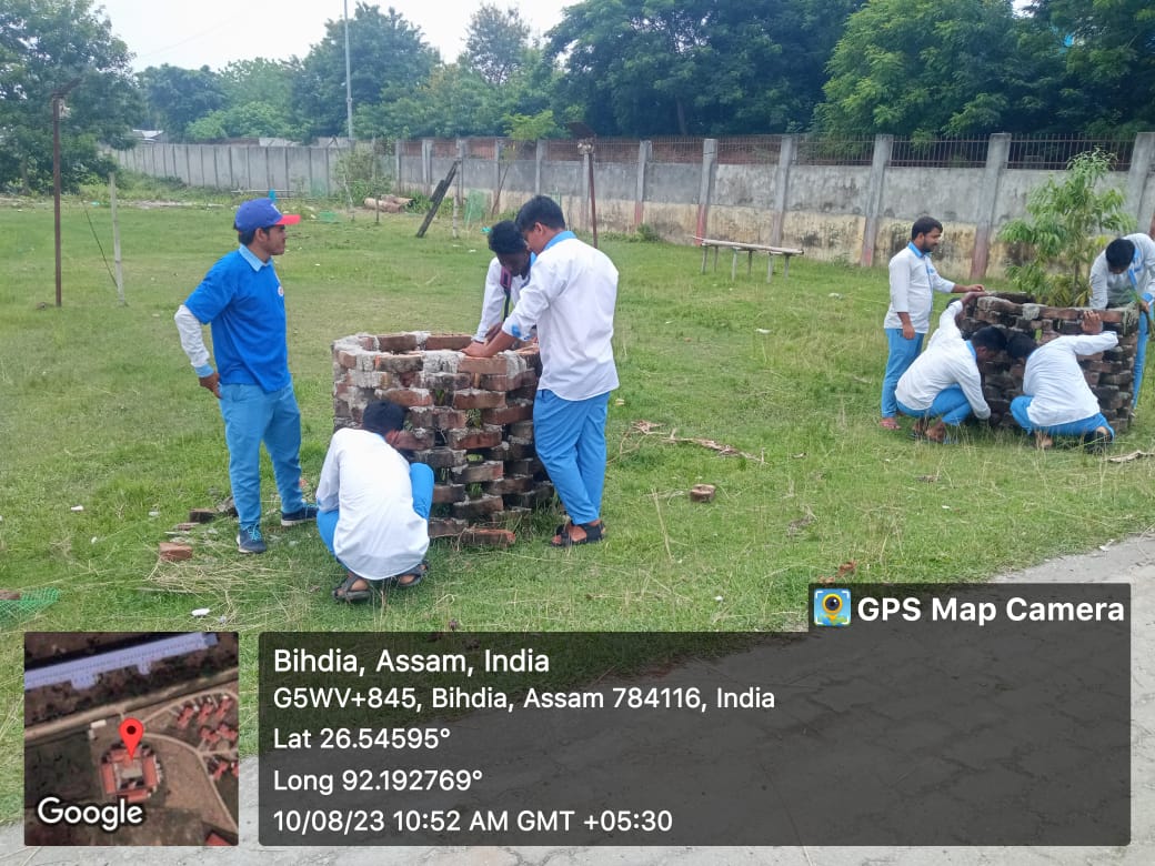 PduamNss's tweet photo. @YASMinistry @GUNSSCELL
A programme "VASUDHA VANDAN" organized on 10/08/2023 as a part of Celebration of Meri Mitti Mera Desh. The Panch Pran Pledge was taken followed by a plantation drive and taking care of planted saplings for renewing and replenishing Mother Earth was done. https://t.co/jFJLBd747H