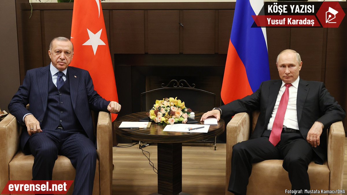 "Erdoğan, Putin’le bu ay içerisinde yapılacağı açıklanan görüşmeyi dört gözle bekliyor."

🖊 Yusuf Karadaş yazdı | Ya tahıl koridoru ya da Erdoğan'ın labirenti!

evrn.sl/h4KpHp