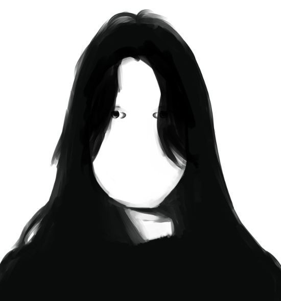 bensilly_'s tweet photo. drew evelin yesterday  and it looks kinda weird  but while drawing accidentally hid the main face layer and got This(the second image)  so thats fun https://t.co/kTzSulpXNU