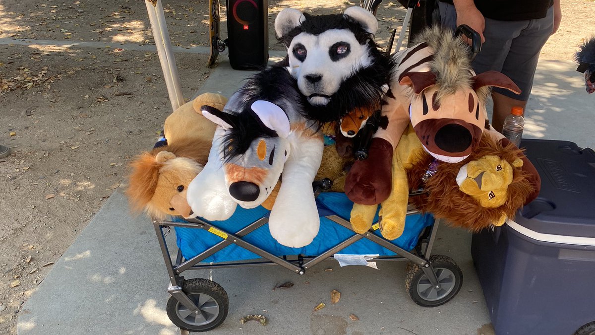 FURBQ <a href="/SoCalFurBQ/">SoCal FurBQ - August 5th</a>. Was my first time at this event. Was pretty cool. Brought my plush gang with me. Got to see friends. Uploading videos and photos to share. ^^ let’s get started! 
#furries #furryfandom #FursuitEveryday #plushie