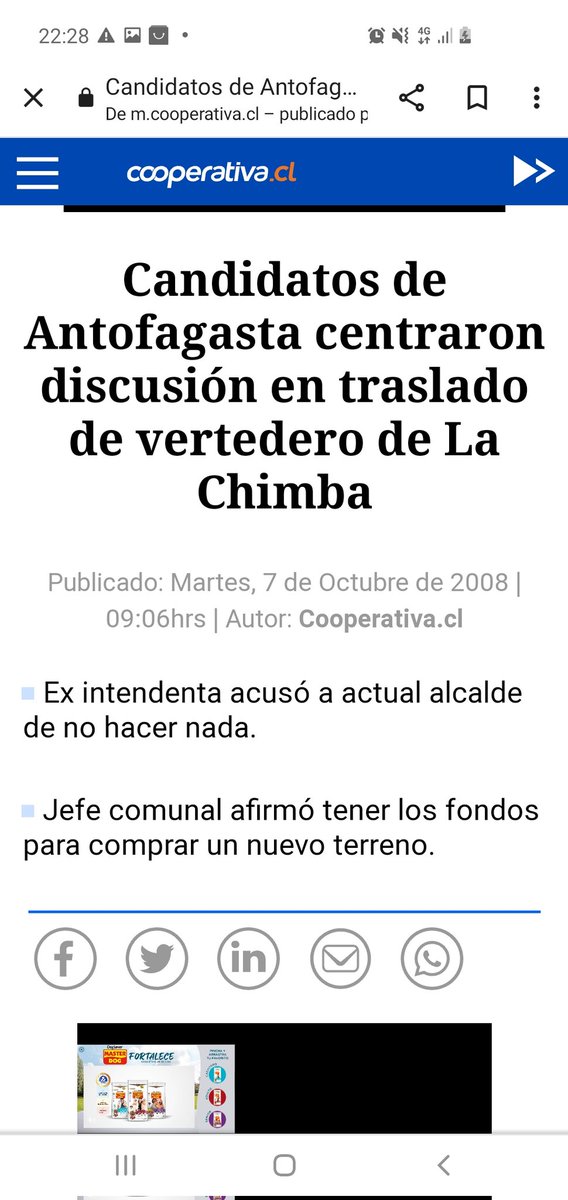 ayory's tweet photo. 15 años del cuento del cierre del vertedero #Antofagasta
https://t.co/xFQ7qTYBc7 https://t.co/JfLZBjdXdQ