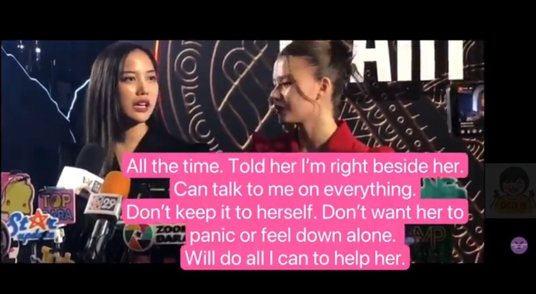 PastorianaH's tweet image. ((não são fãs da becky quem dúvida dela, são haters com foto dela no perfil)) então o que ela disse hoje foi :

B: estou sempre com ela, tempo todo, eu falo pra ela estou aqui do seu lado, vc pode falar comigo sobre qualquer coisa, não mantenha as coisas para vc mesmo,pq não…