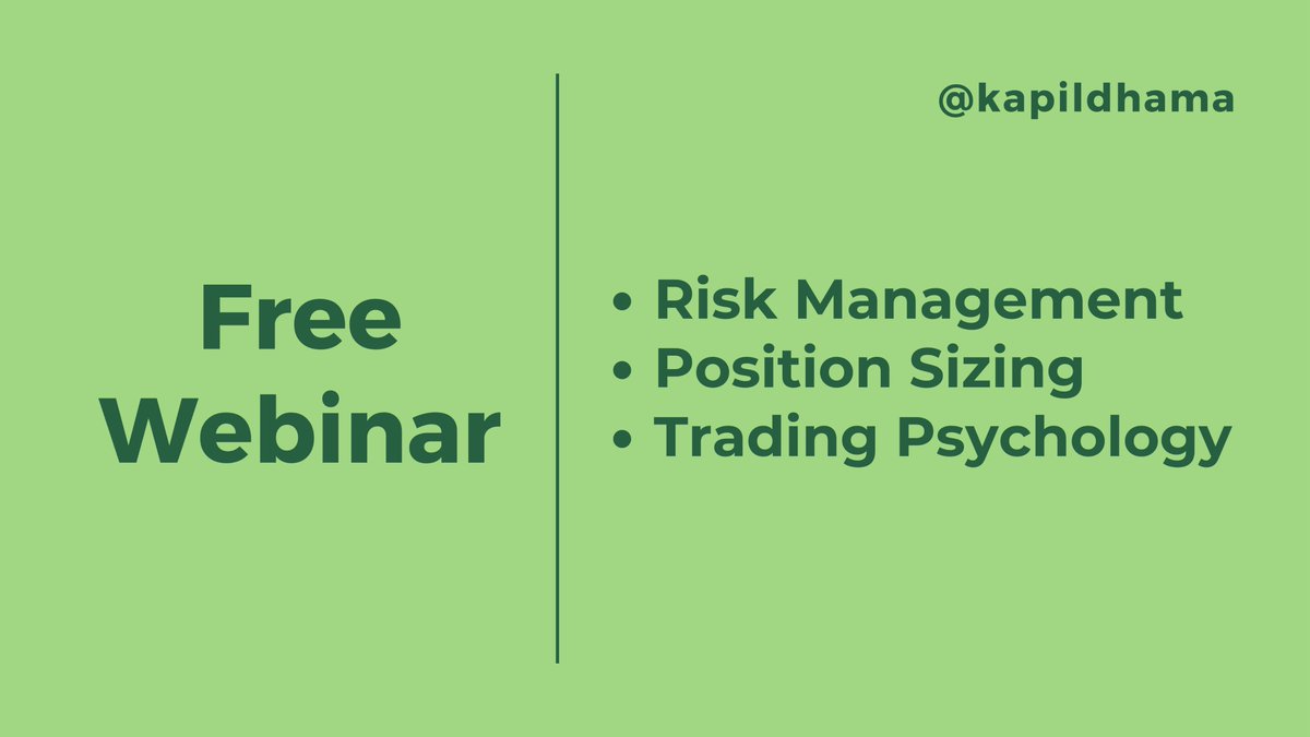 kapildhama's tweet photo. Free Webinar for all

Time &amp; Date - Sunday, 13 August at 10 AM

Topic - Given below 👇

Retweet this for max reach and you will get webinar link in our telegram channel - https://t.co/Tz9RsnomAE https://t.co/O85eHY6Fsh