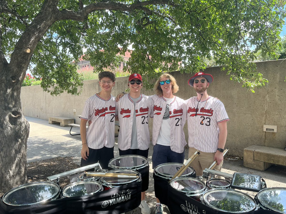 UNLQuads's tweet photo. BAND CAMP
BND AMP
BDAMP
BAMP
@UNLdrumline @UNLBands https://t.co/hSU3sGob3B
