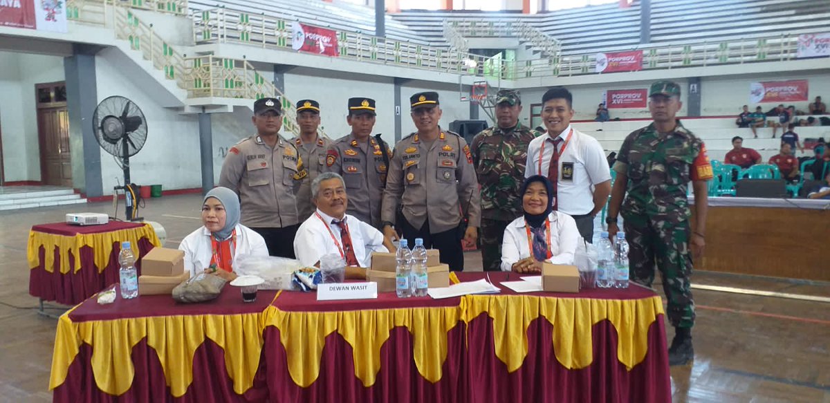 Dalam giat sharing Kamtibmas untuk mendengarkan saran masukan tentang Kamtibmas bersamaan dengan pengamanan PORPROV Jateng ke XVI tahun 2023