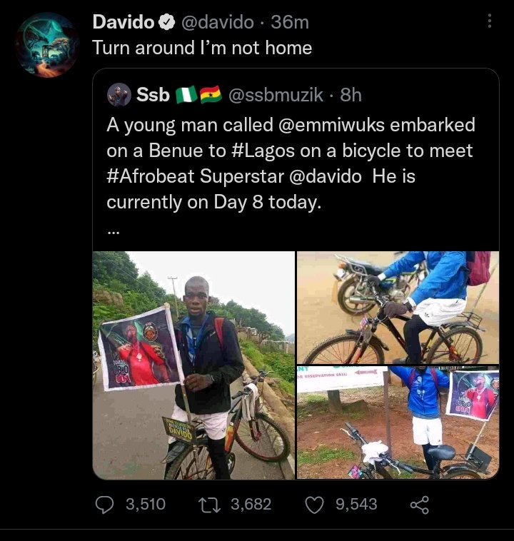 El_Zibos's tweet image. When @davido sang #Unavailable y'all thought he was joking right???
#DePlay😁