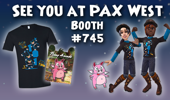 KingsIsle's tweet photo. We’ll be at booth #745 at PAX West this year! 🎉

Stop by to pick up PAX West exclusive KingsIsle merch, older (now unavailable) plushies, and meet some devs! Will we be seeing you there? https://t.co/iQpXNyrxNB https://t.co/8zRXoFy4xz
