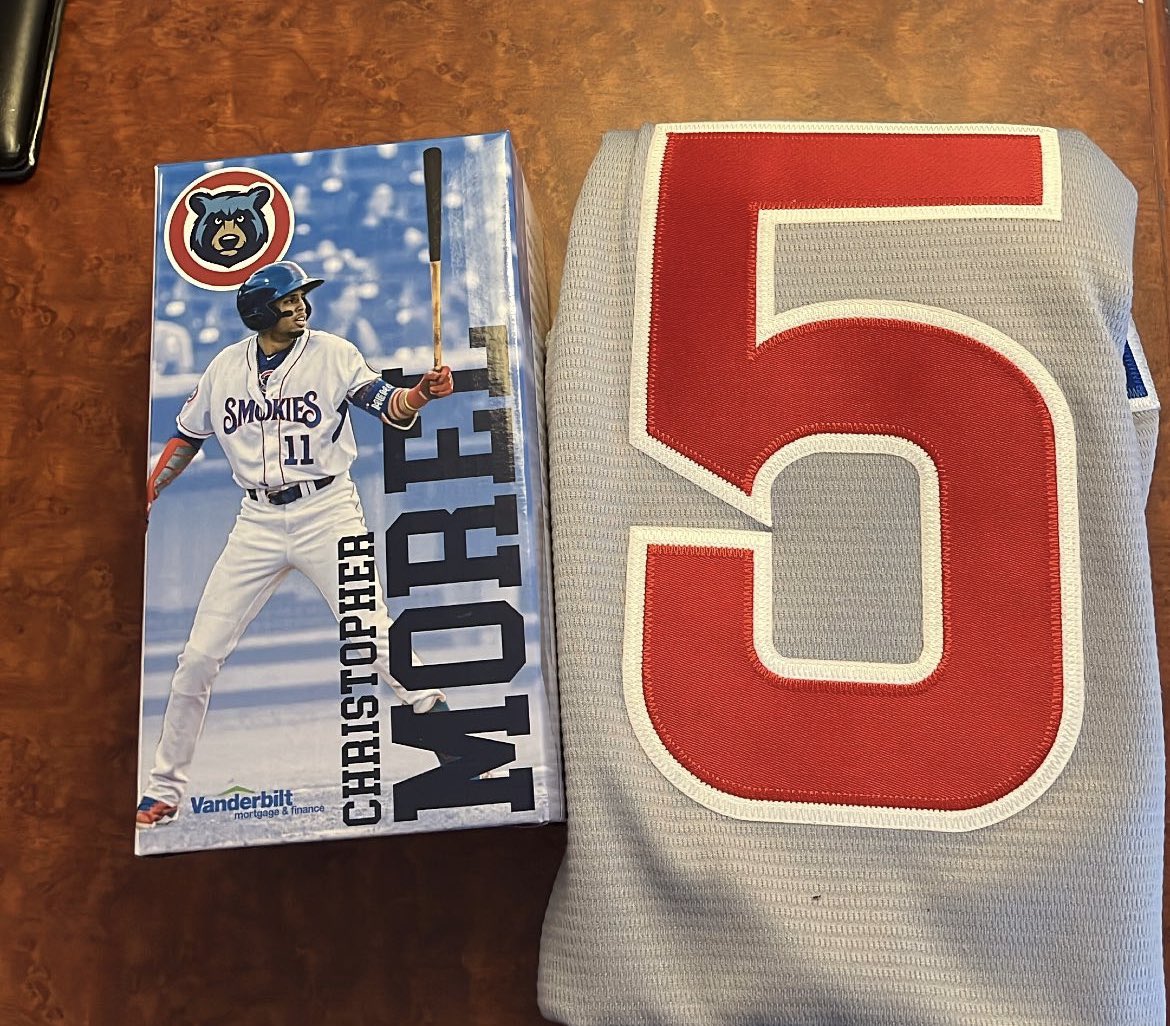 mikeyfowlaa55's tweet image. Hey @christopmorel5 I hope you see this. Any way I can make a trade tomorrow for my Bobblehead??? 👀👀👀