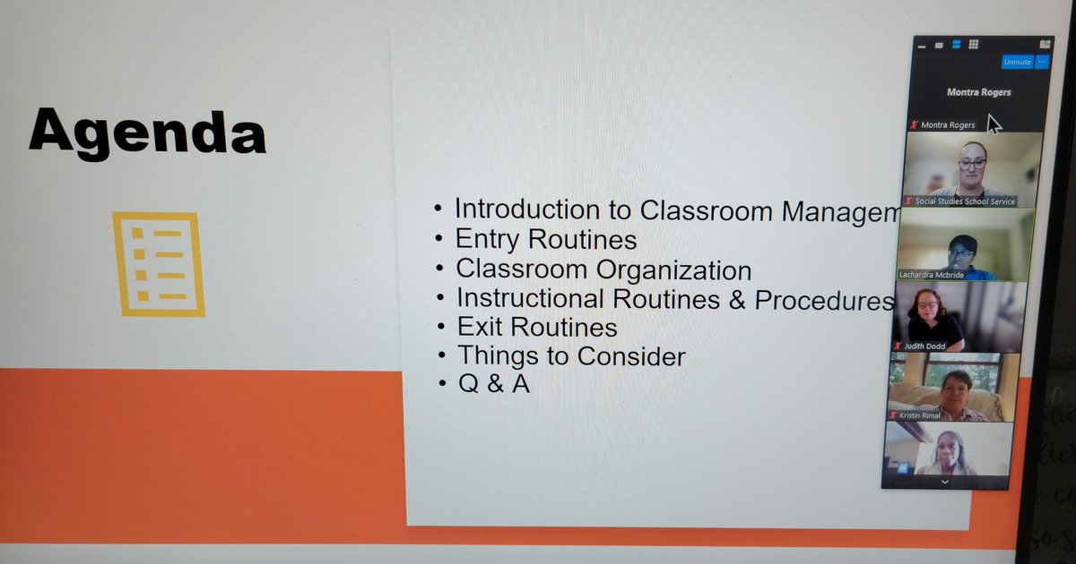 montra_rogers's tweet image. Chardra McBride kicked off our @SocialStudiesSS Webinar series.
47 professionals have joined us for Classroom Management 101: Routines and Procedures  socialstudies.com/webinars/
#Partnerships #PartnerWithAPurpose #ThoughtLeadership
