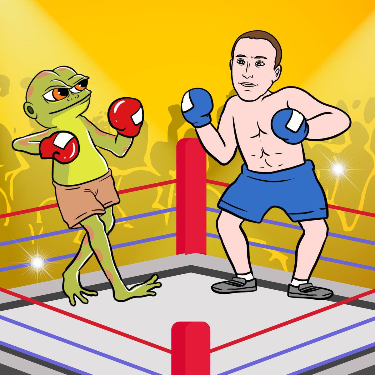 We fight
For the right

To HOPPPPPP! 🐸 🥊 

$HOPPY #HOPPY